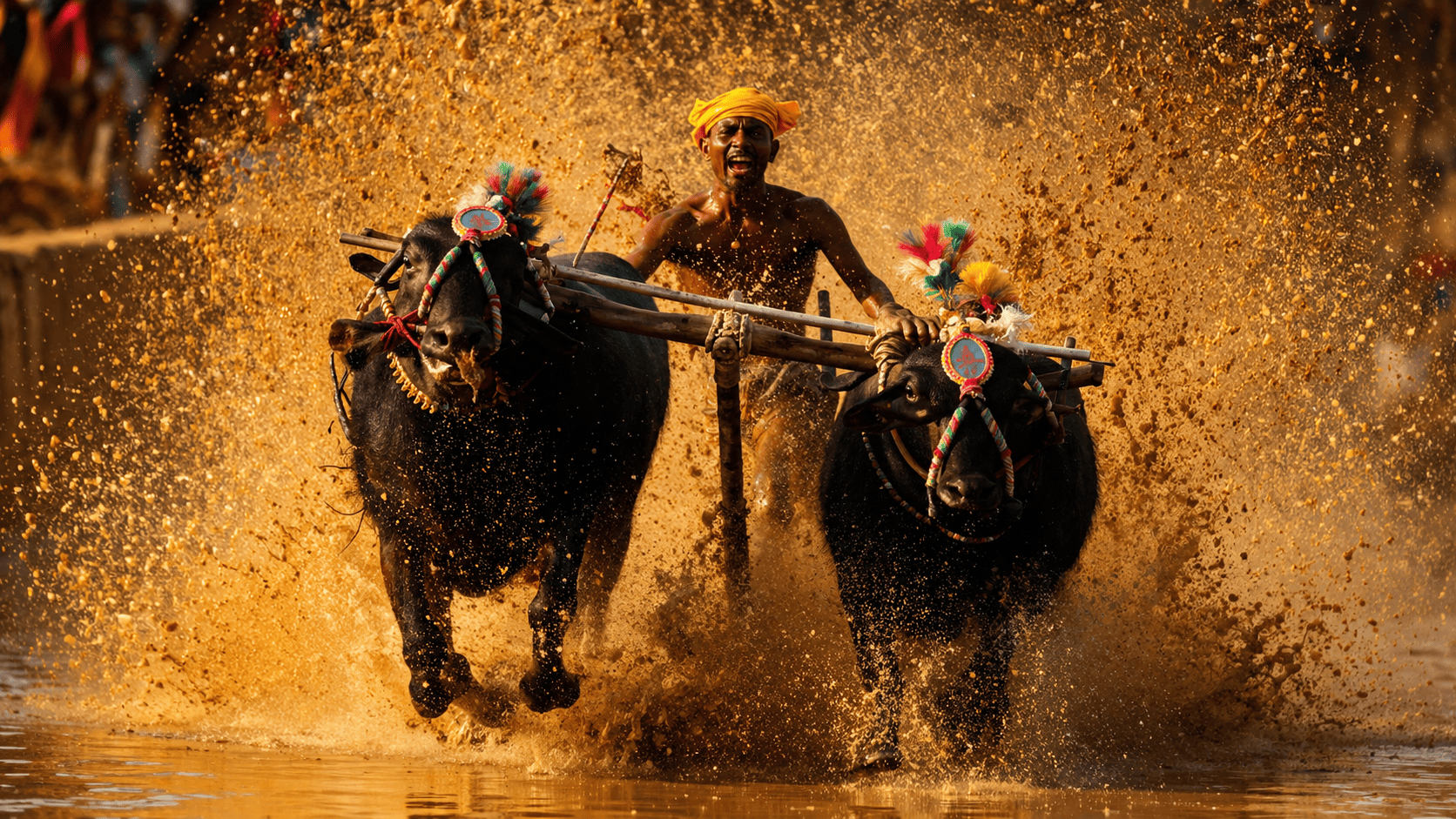 Kambala buffalo race