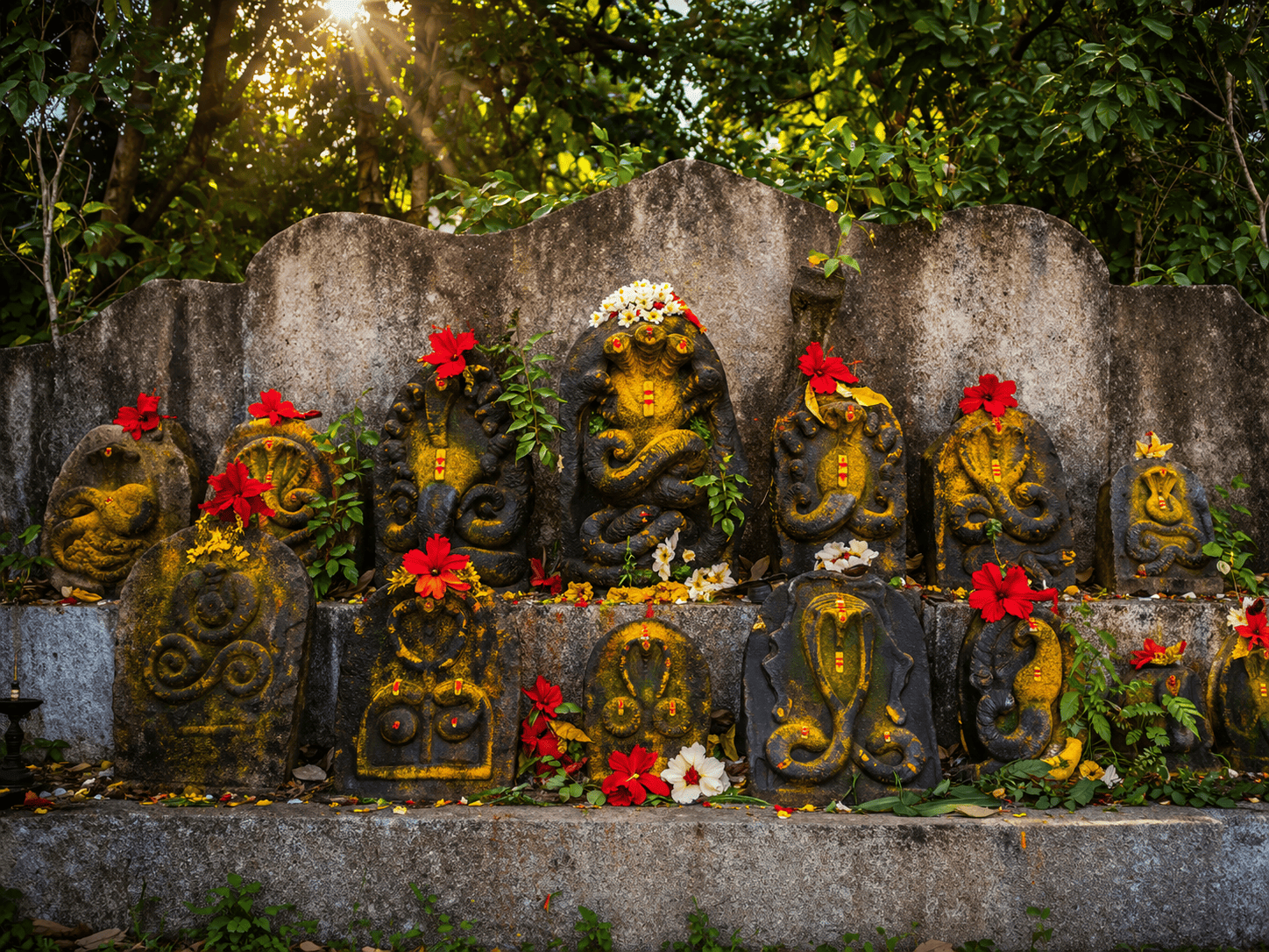 Nagaradhane serpent worship ritual